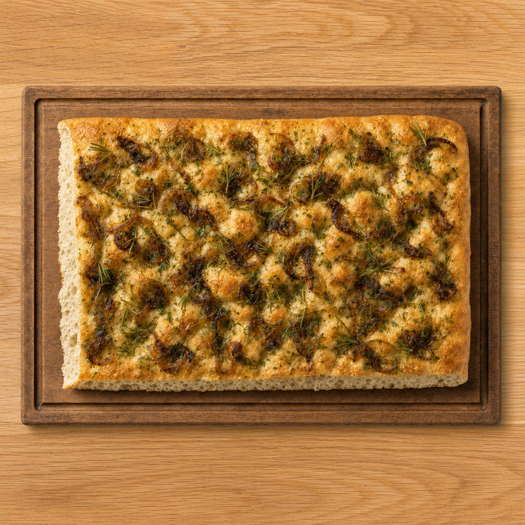 Caramelized Onion & Herb Focaccia
