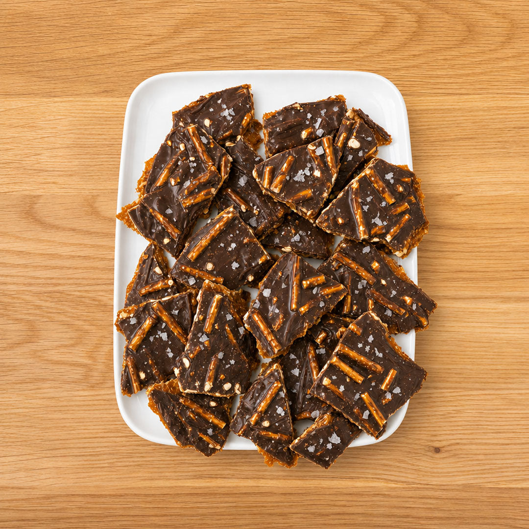 Pretzel Toffee Bark