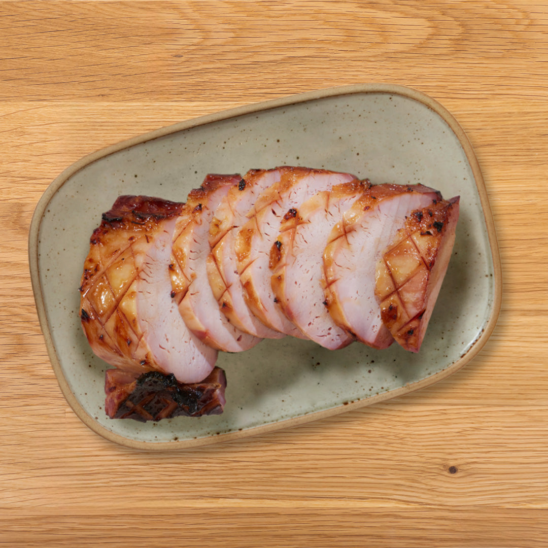 Maple-Glazed Smoked Ham