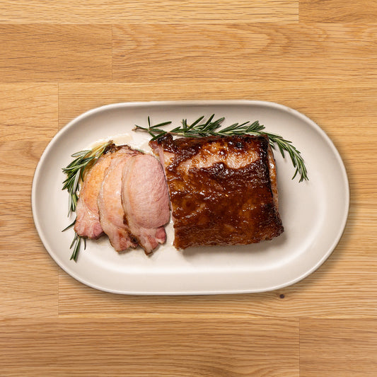 Maple-Glazed Smoked Ham