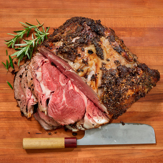 Oven-Ready Prime Rib with Herb and Garlic Rub