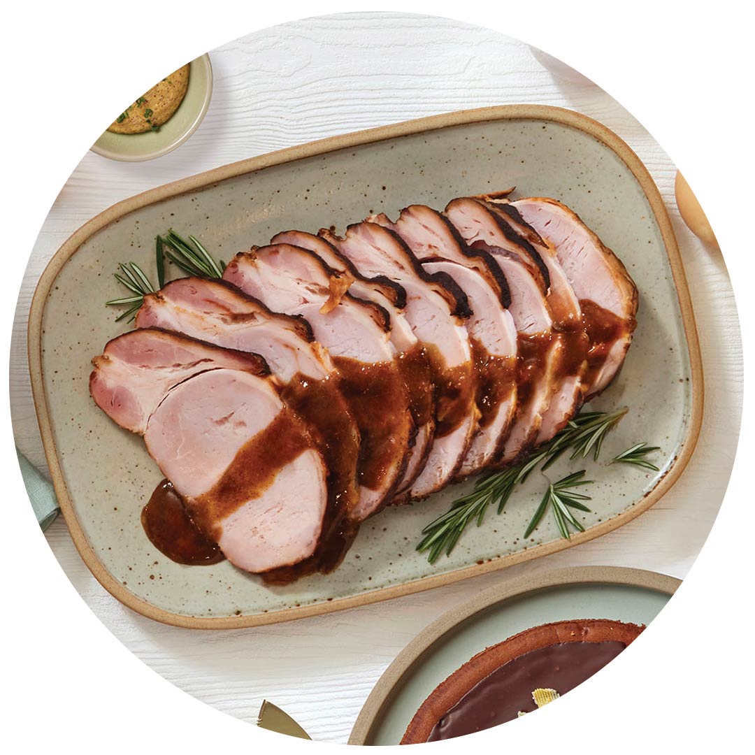 Maple Glazed Smoked Ham