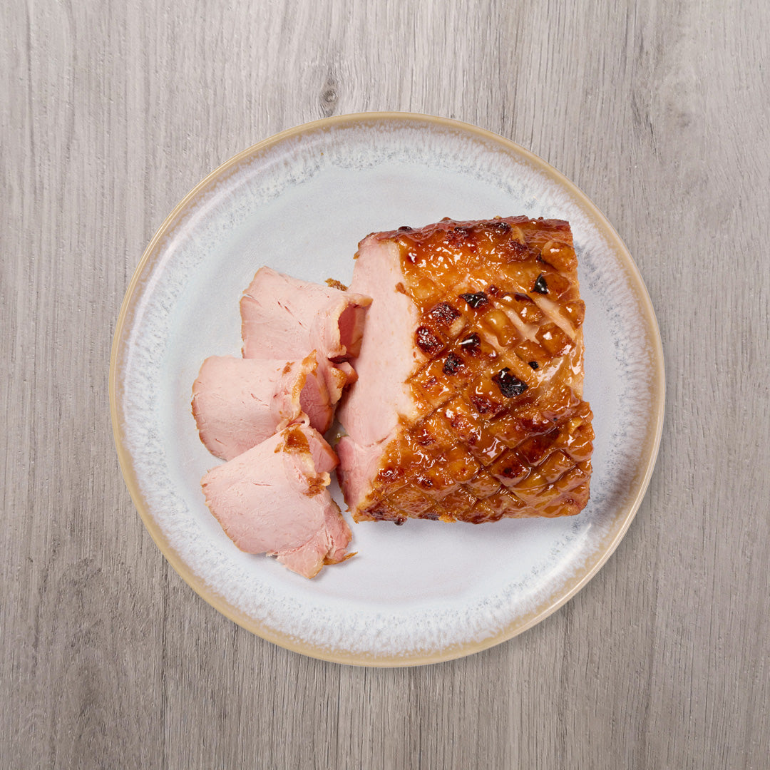 Maple-Glazed Smoked Ham