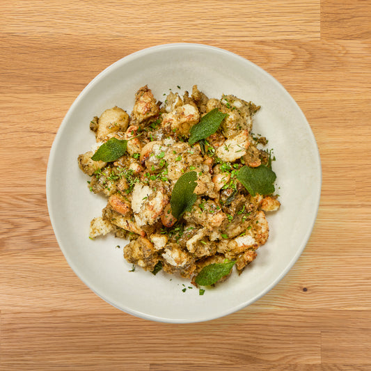 Sage Stuffing with Roasted Garlic