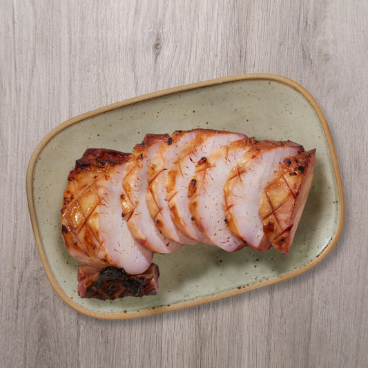 Maple-Glazed Smoked Ham