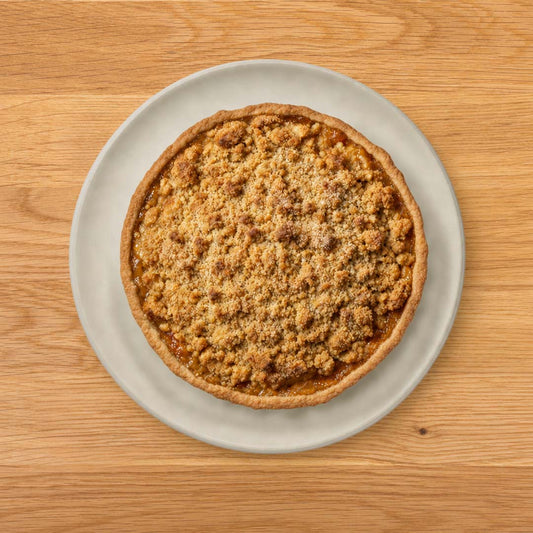 Brown Butter Apple Streusel Pie