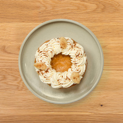 Individual Thanksgiving Dinner with Pumpkin Pie
